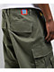 Empyre Contrast Olive Ultra Loose Cargo Skate Pants - Thumbnail image 4 of 6