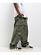 Empyre Contrast Olive Ultra Loose Cargo Skate Pants - Thumbnail image 6 of 6