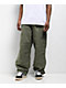 Empyre Contrast Olive Ultra Loose Cargo Skate Pants - Thumbnail image 1 of 6