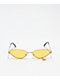 Empyre Cool Cat lentes de sol amarillos con flores