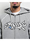 Empyre Corded Grey Zip Hoodie - Thumbnail image 3 of 5