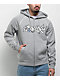Empyre Corded Grey Zip Hoodie - Thumbnail image 1 of 5
