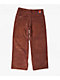 Empyre Corduroy Distressed Oxblood Red Skate Pants - Thumbnail image 2 of 2