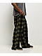 Empyre Corduroy Green Plaid Ultra Wide Skate Pants - Thumbnail image 4 of 4