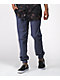 Empyre Creager Stretch Elastic Waist Blue Jogger Pants - Thumbnail image 1 of 3