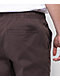 Empyre Creager Stretch Elastic Waist Brown Jogger Pants - Thumbnail image 5 of 5