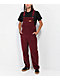 Empyre Curbed Maroon Corduroy Skate Overalls - Thumbnail image 1 of 6