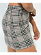 Empyre Cyndi Cream Plaid Chain Skirt