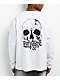 Empyre Dads Angst White Long Sleeve T-Shirt - Thumbnail image 1 of 4