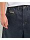 Empyre Dark Blue Baggy Barrel Jeans - Thumbnail image 4 of 7
