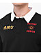 Empyre Destiny Awaits Black Long Sleeve Polo Shirt - Thumbnail image 3 of 3