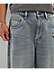 Empyre Destroy Dirty Blue Ultra Wide Skate Jeans - Thumbnail image 3 of 5
