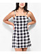 Empyre Dia Black & White Plaid Mini Dress - Thumbnail image 3 of 6
