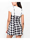 Empyre Dia Black & White Plaid Mini Dress - Thumbnail image 2 of 6
