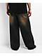 Empyre Dirt Dark Blue Wash Ultra Wide Skate Jeans - Thumbnail image 2 of 5