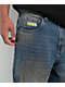 Empyre Dirty Wash Blue Ultra Loose Skate Jeans - Thumbnail image 4 of 5