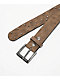 Empyre Distressed Studded Brown Belt - Thumbnail image 2 of 2