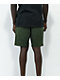 Empyre Dixon Dark Green Elastic Waist Shorts - Thumbnail image 3 of 4