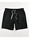 Empyre Dixon Shorts con cintura elástica negros y blancos