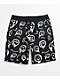 Empyre Doodles Black & White Sweat Shorts - Thumbnail image 1 of 7