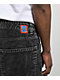 Empyre Double Knee Black Wash Ultra Loose Canvas Skate Pants - Thumbnail image 4 of 5