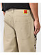 Empyre Double Knee Bubble Khaki Canvas Skate Pants - Thumbnail image 4 of 5
