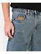 Empyre Double Knee Medium Blue Skate Jeans - Thumbnail image 4 of 6