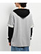 Empyre Dug Out Black & Grey 2fer Hoodie - Thumbnail image 2 of 4