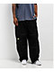 Empyre Easy Now Black Double Cargo Canvas Ultra Loose Skate Pants - Thumbnail image 1 of 5