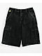Empyre Easy Now Cargo Ultra Loose Black Denim Skate Shorts - Thumbnail image 5 of 6