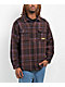 Empyre Eddy Brown & Purple Flannel Shirt - Thumbnail image 1 of 4