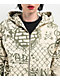 Empyre Ellio Graffiti Cream & Green Zip Hoodie - Thumbnail image 3 of 3