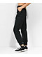 Empyre Emory Elastic Waist Black Cargo Jogger Pants