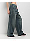 Empyre Engine Extent Wide Leg Blue Wash Jeans - Thumbnail image 7 of 7