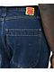 Empyre Evening Loose Fit Dark Blue Utility Skate Jeans