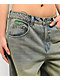 Empyre Extent Blue Wash Low Rise Wide Leg Jeans - Thumbnail image 4 of 4