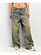 Empyre Extent Blue Wash Low Rise Wide Leg Jeans - Thumbnail image 1 of 4