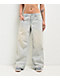 Empyre Extent Light Blue Wash Mid Rise Wide Leg Jeans - Thumbnail image 1 of 5