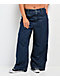 Empyre Extent Medium Blue Wash Mid Rise Wide Leg Jeans - Thumbnail image 3 of 7