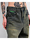 Empyre Extent Petrol Wash Low Rise Wide Leg Jeans - Thumbnail image 6 of 9