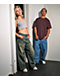 Empyre Extent Petrol Wash Low Rise Wide Leg Jeans - Thumbnail image 9 of 9