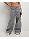 Empyre Extent Pockies Grey Mid Rise Wide Leg Jeans - Thumbnail image 1 of 5