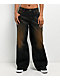 Empyre Extent Sunset Brown Wash Mid Rise Wide Leg Jeans - Thumbnail image 1 of 6