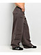 Empyre Extent Taupe Wide Leg Relaxed Cargo Pants - Thumbnail image 3 of 5