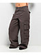 Empyre Extent Taupe Wide Leg Relaxed Cargo Pants - Thumbnail image 1 of 5