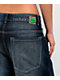 Empyre Extent Twilight Blue Wash Mid Rise Wide Leg Jeans - Thumbnail image 3 of 5