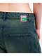 Empyre Extent Willow Green Wash Wide Leg Jeans - Thumbnail image 3 of 5