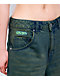 Empyre Extent Willow Green Wash Wide Leg Jeans - Thumbnail image 4 of 5