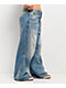 Empyre Extent Winne Light Wash Wide Leg Jeans - Thumbnail image 6 of 6