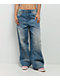 Empyre Extent Winne Light Wash Wide Leg Jeans - Thumbnail image 1 of 6